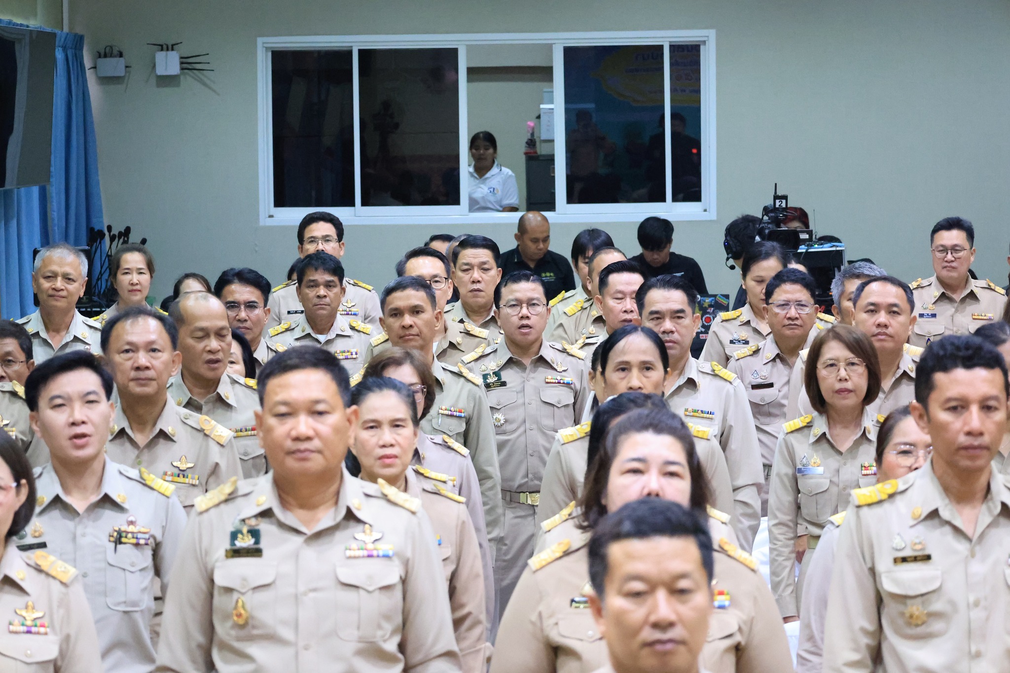 title - เลขาธิการ ส.ป.ก. นำทีมผู้บริหาร และเจ้าหน้าที่ ส.ป.ก. ประกาศเจตนารมณ์ตามนโยบาย No Gift Policy